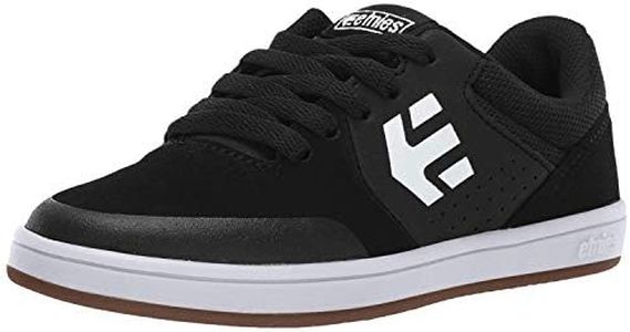 Etnies Boys' Marana Kids Skateboarding Shoes, Black, US5 US