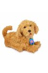 My Fuzzy Friends Moji Interactive Labradoodle - Plush Interactive Dog Toy for Boys and Girls, Loveable and Lifelike Companion Pet, Golden