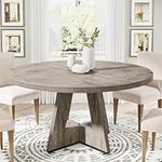 Tribesigns Round Dining Table for 4