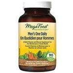 MegaFood Men's Daily Vitamins Multivitamins Supplements for Men | One a Day Whole Food Multi -Vitamins | with B12 Vitamins C B1 B2 Zinc Folate Chromium Selenium Biotine Supplements for Adult Men | 90 Tablets