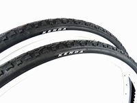 Pair of KENDA K935 KHAN Bike Tyres, 700 x 42C, Trekking, Tourist, Hybrid, ETRTO 44-622