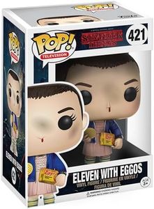 Funko Pop! Television: Stranger Things - Eleven - (Eggos) - 1/6 Odds For Rare Chase Variant - Undici- Figura in Vinile da Collezione - Idea Regalo - Merchandising Ufficiale - TV Fans