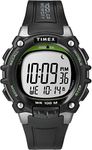 Timex Ironman Men's Classic 44mm Digital Black Resin Strap Watch TW5M03400