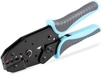 YMYP Crimping Tool for Insulated Electrical Connectors - Ratcheting Wire Crimper - AWG 22-10 (0.5-6.0mm²) - Electrical Crimping Tool