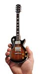 AXE HEAVEN Gibson Les Paul Traditional Tobacco Burst Mini Guitar Replica (GG-122)