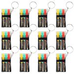 ArtCreativity Mini Screwdriver Set for Kids with Keychain (Set of 12) | Each Set Includes 3 Screw Drivers in a Portable Pouch | Cool Birthday Party Favor for Boys, Girls, Adults | Goodie Bag Filler