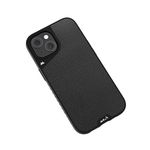 Mous Case for iPhone 15 MagSafe Compatible - Limitless 5.0 - Black Leather - Protective iPhone 15 Case - Shockproof Phone Cover