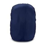 Jaegvida Backpack Cover Waterproof Backpack Rain Cover for 30L-100L Multi-Size for Hiking Camping Traveling Outdoor Activities (Navy, 40-50L)