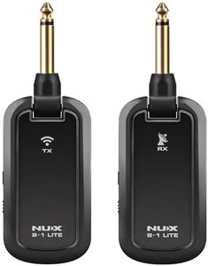 NUX B-1 Lite Guitar Wireless System 2.4GHz Less than 5ms Latency Anti WiFi Interference