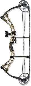 DIAMOND ARCHERY Prism Fully Equipped Adjustable Durable Compound Bow, 5-55 lbs, Breakup Country, Right Hand