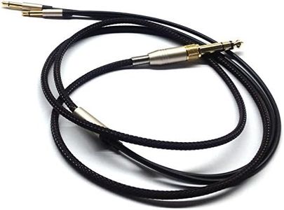 NewFantasia Replacement Audio Upgrade Cable Compatible with Denon AH-D600, AH-D7200, AH-D7100, AH-D9200, AH-D5200, Meze 99 Classics, Focal Elear Headphones Black 2meters/6.6ft