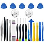 Electronics Repair Tool Kit, 22 Pcs Phone Disassembly Tools for PC Mobile Tablets, Phone, Watch, PS4 PS5, Disassembly, Repair