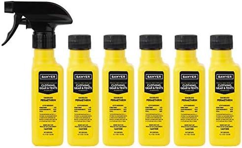 Sawyer Products SP645 Premium Permethrin Insect Repellent for Clothing, Gear & Tents, Trigger Spray, 4.5-Ounce, 6 Bottles