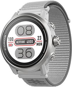 COROS APEX 2 GPS Outdoor Watch, 1.2" Sapphire Screen, 14 Days/40 Hours Battery Life, 5 Satellite Systems, Offline Maps, Heart Rate Monitor, Music, Triathlon, Multisport, Training Plan and Workout-Grey