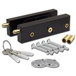 Asec AS1997 Garage Door Lock - Black