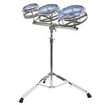 Kalos KP_6810 Roto Tom Set 6-Inch, 8-Inch and 10-Inch Toms with Stand