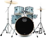 Mapex Venus VE5044FTC 5-piece Fusion Complete Drum Set - Aqua Blue Sparkle