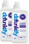 Defunkify Liquid Laundry Detergent | Laundry Soap w/Odor Crushing & Stain Removing Power | EPA Safer Choice, 87% BioBased - 124 Loads (2-Pack of 62 Load Bottles) (Free & Clear)