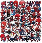 50 Packs Spiderman Stickers Water B