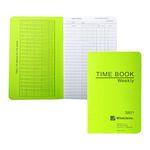 Wilson Jones Foreman's Time Book, 6.75 x 4.125 Inches, 1 Page per Week, 36 Pages per Book (WS801A)