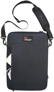 PHOOZY Insulated Thermal Sleeve for Laptops, iPads, MacBooks & Similar Sized Tablets or Laptops up to 16" - Patented NASA Thermal Technology Extends Battery Life in The Cold (Black)