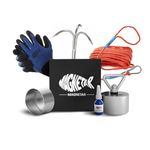 Magnetar - Fishing Magnet Set - Allround 1400kg Magnet - Package including Hook/Rope/Gloves/Cover/Glue - Perfect Kit for Magnet Fishing