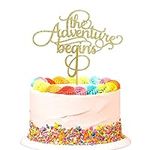 The Adventure Begins Cake Topper, G