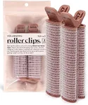 Kitsch Instant Volumizing Hair Clips for Women - Roller Clips for Volume, Curls & Root Lift on All Hair Types | Easy to Use | 2 Pcs