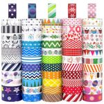 FunClub Washi Tape Set Cute Unicorn Washi Tape Decorative Masking Tapes for DIY Crafts Arts Scrapbooking Bullet Journal Planners,Return Gift Set,Stationary Items Stationary set-Random Color-20 PcS