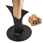 Wood Splitter Wedge,Small Firewood Kindling Splitter,Firewood Kindling Splitter for Wood Stove Fireplace and Fire Pits Wood Splitter Wedge, for Small Wood Stove and Fireplace Manual Log Splitter