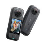 Insta360 X4 Air - Lightweight 165g 8K 360 Camera, Invisible Selfie Stick Effect, Replaceable Lenses, Shoot First & Frame Later, Built-in Wind Guard, FlowState Stabilization, AI-Powered App