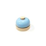 gweryho 1pcs Desk Bell for Service Restaurant Reception Desk Bell for Service Classroom Bell Ringer Attention Bell Ringer Bell to Ring for Service Bell for Desk (Blue)