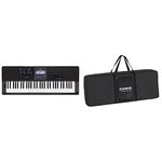 CT-X870IN 61-Key Portable Keyboard, Black with Carry Case