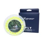 Floating Fly Fishing Line with 2 Welded Loops, Weight Forward Floating Fly Line, 100FT，5F Freshwater Saltwater Fly Fishing Line(Fluo Yellow)