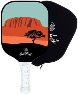 OutWest Sport Pickleball Paddle - The Outback | Graphite Carbon Face | Polypropelene Honeycomb core | Cover Inlcuded | USAPA Approved