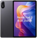 Xiaomi Redmi Pad 2 Only WiFi (No Calls or Text) 11" 2.5K Octa Core 4 Speakers Global ROM 9000mAh Bluetooth 5.3 8MP Model 25040RP0AL (Graphite Gray, 256GB + 8GB)