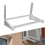 Mxclimate Wall Mounting Bracket for Air Conditioner 9000-24000Btu Condenser Ductless Mini Split Unit, Ac Heat Pump Systems with Cross -Bar,Support up to 400 lbs, Rust Free Stainless Steel