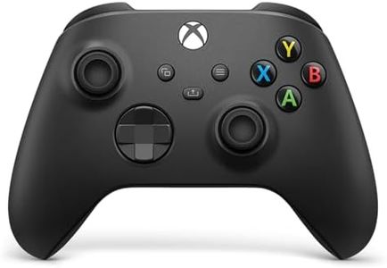 Microsoft Xbox Wireless Controller Carbon Black - Wireless & Bluetooth Connectivity - New Hybrid D-pad - New Share Button - Featuring Textured Grip - Easily Pair & Switch Between Devices