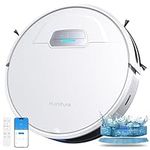 HONITURE Robot Vacuum Cleaner with Mop, G20 Robotic Vacuums with Mapping, 3000Pa Strong Suction, Carpet Booster, Wi-Fi/APP/Alexa/Remote, Ideal for Pet Hair, Hard Floor and Carpet, 7.6cm Thin