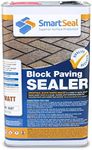Smartseal Block Paving Sealer - Matt Finish - Easy to Apply, Block Paving Sealant. Durable Sand Hardener & Weed Inhibitor – Best Block Paving Sealer for Driveways, Paths & Patios (5 Litre)