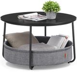 VASAGLE Coffee Table with Storage, 