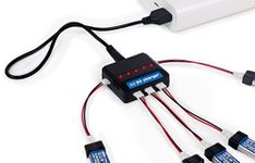 SummitLink 5 Port Parallel USB Charger for E-flite 1S Li-Po Battery