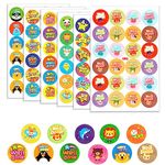 ASTARON 1440 Pcs Reward Stickers for Kids Motivational Praise Teachers Stickers for Students，Star Stickers for Reward Chart Kids Reward Stickers Parents' Reward Stickers for Children (60 Sheet)