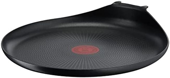 Tefal Ingenio L1461004 Easy Plus L1461004 Crepe Pan 27 cm Induction Non-Stick Coating Stackable Dishwasher Safe Black