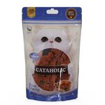 Cataholic Chicken & Fish Treats for Cats and Kittens, Easily Digestible and Healthy Snack for Cats, Best Treat to Train Your Pets Easily – 50 gm (Cube Chicken and Codfish)