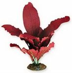 30cm Large Amazon Red Aquarium Plant Silk for Fish Tanks and Aquariums by Aqua One