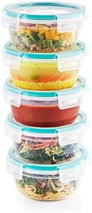 Snapware Total Solution Round Plastic Food Storage Container Set (10-Piece Set)