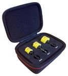 Starrett KCS03001 Hole Saw Kits, Yellow, 3-Piece Set