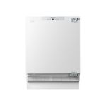 Hisense RUR156D4AWE Built-in under-counter fridge with 4 star freeze zone, 121L Capacity 59.5 × 81.8 × 54.5 cm (W×H×D) White