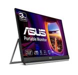 ASUS ZenScreen 24” (23.8” viewable) 1080P Portable USB-C Monitor (MB249C) - Full HD, IPS, Speakers, Multi-Stand Design, Kickstand, C-clamp Arm, Partition Hook, Carrying Handle, Work from Home Monitor